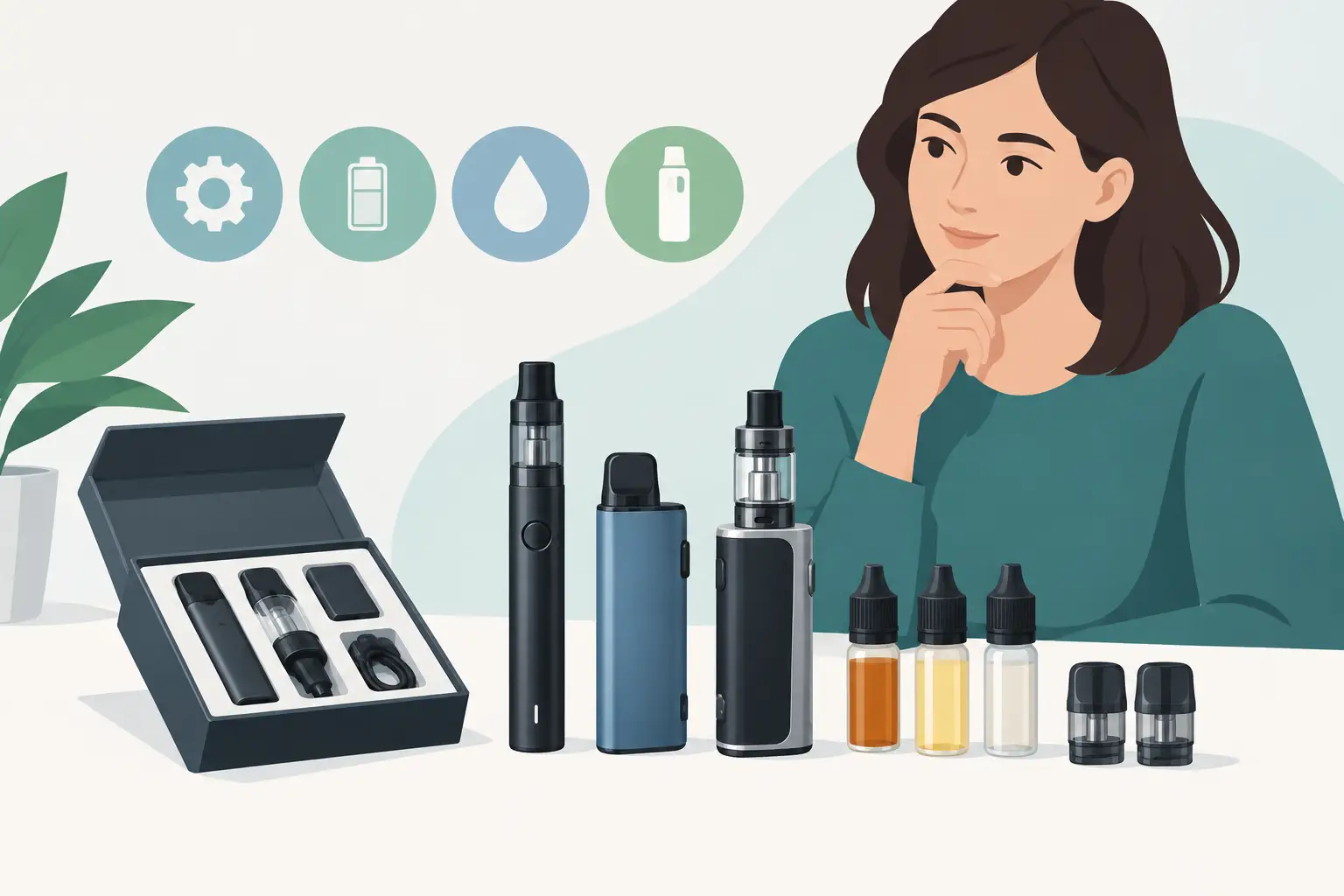 E-Zigaretten Starter Sets richtig auswählen