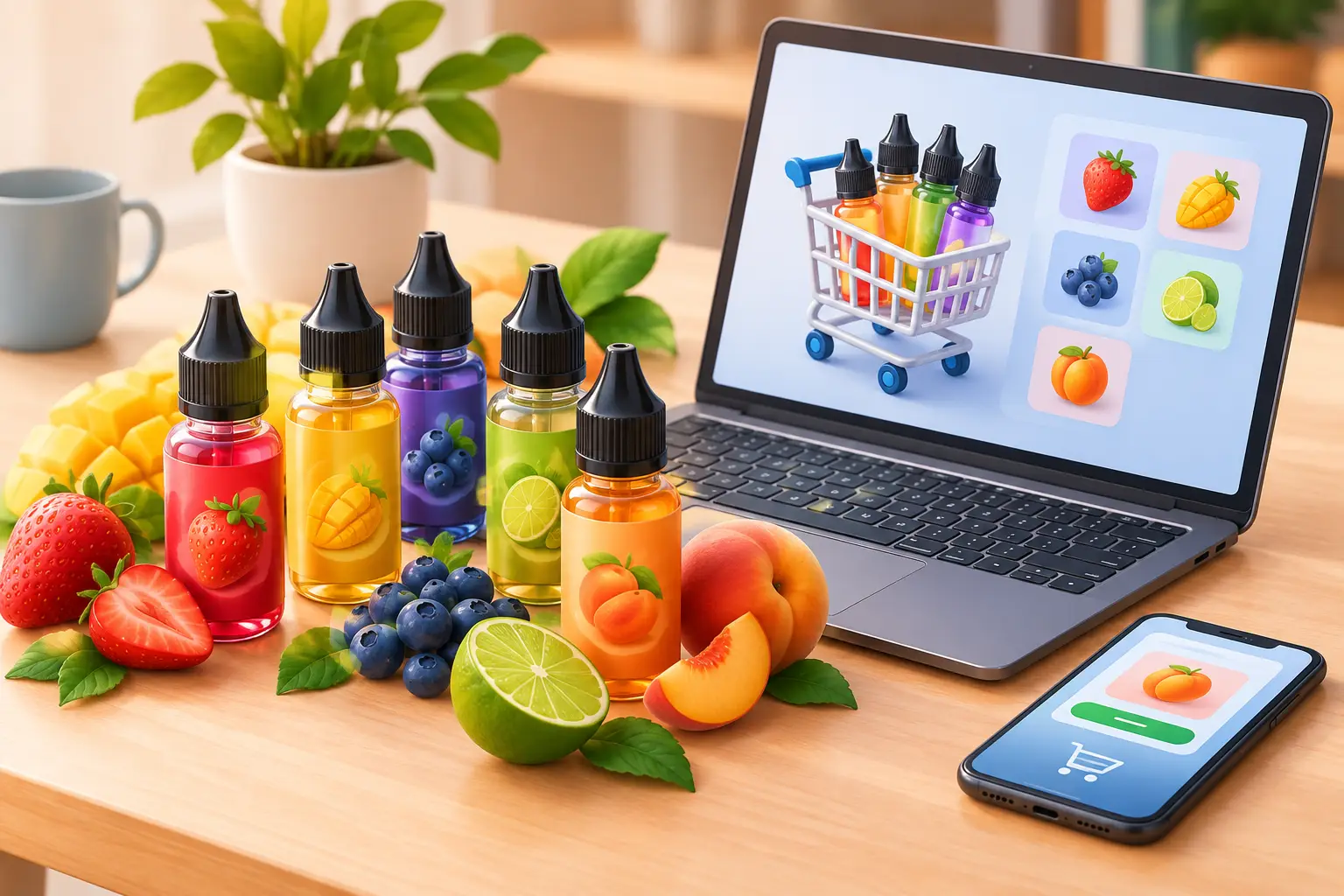 Fruchtige E-Liquids online kaufen leicht gemacht