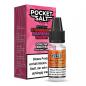 Preview: Pocket Salt STRAWBERRY RASPBERRY CHERRY by Drip Hacks NIC SALT Nikotinsalz Liquid 10 ml / 20 mg