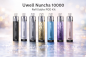 Preview: Uwell Nuncha Nchku 10000 Refillable E-Zigaretten Starterset POD System 1.900 mAh 10.0 ml