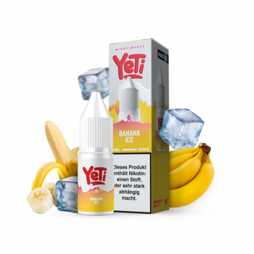 Yeti Summit BANANA ICE Overdozed Nikotinsalz Liquid 10 ml / 10 mg