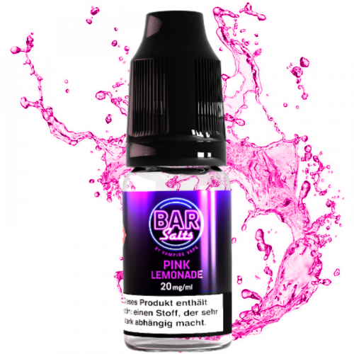 Vampire Vape Bar Salts PINK LEMONADE Nikotinsalz Liquid 20 mg / 10 ml