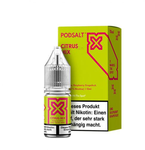 POD SALT X CITRUS MIX Nikotinsalz Liquid 20 mg / 10 ml