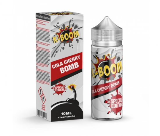 K-Boom Special Edition COLA CHERRY Bomb Aroma Longfill 10 ml / 120 ml