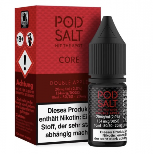 POD SALT CORE DOUBLE APPLE Nikotinsalz Liquid 20 mg / 10 ml