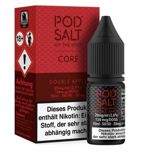 POD SALT CORE DOUBLE APPLE Nikotinsalz Liquid 11 mg / 10 ml