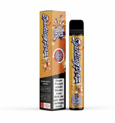 187 Strassenbande SPARKLING PEAZ Disposable Einweg E-Zigarette 2.0 ml / 20 mg Nic Salt