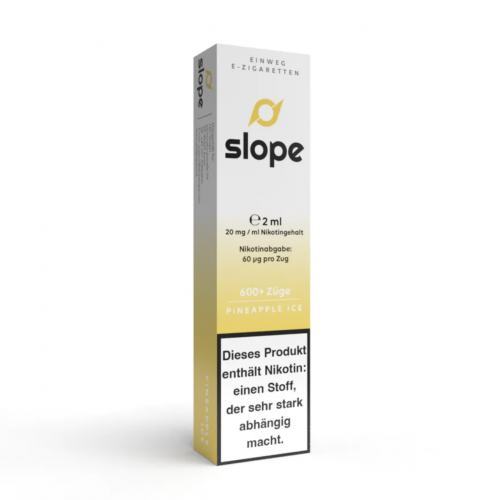 SLOPE PINEAPPLE ICE Einweg POD System Nic Salt 2.0 ml / 20 mg