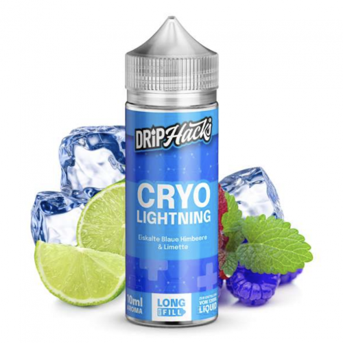 Drip Hacks CRYO LIGHTNING Hack Shot Aroma Longfill 10 ml / 120 ml