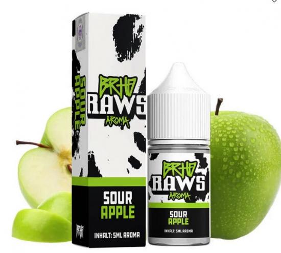 BRHD BAREHEAD Raws Sour Apple Aroma Longfill 5.0 ml / 30 ml