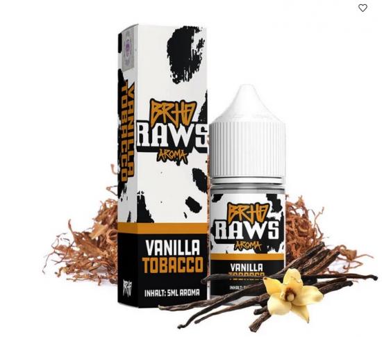 BRHD BAREHEAD Raws Vanilla Tobacco Aroma Longfill 5.0 ml / 30 ml