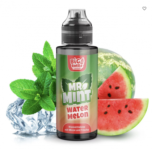 Big Bottle Mr. Mint Watermelon Aroma Longfill 10 ml / 120 ml