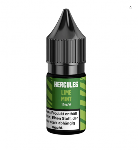 Hercules LIME MINT Nikotinsalz Liquid 10 ml / 10 mg