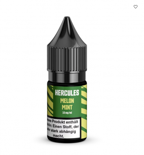 Hercules MELON MINT Nikotinsalz Liquid 10 ml / 10 mg