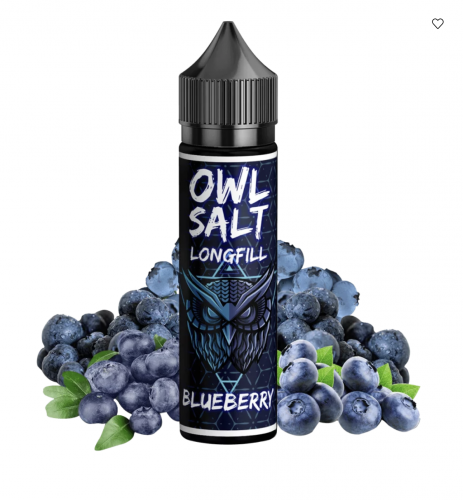 OWL Salt BLUEBERRY Aroma Longfill 10 ml / 60 ml