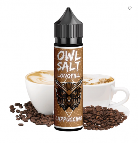 OWL Salt CAPPUCCINO Aroma Longfill 10 ml / 60 ml