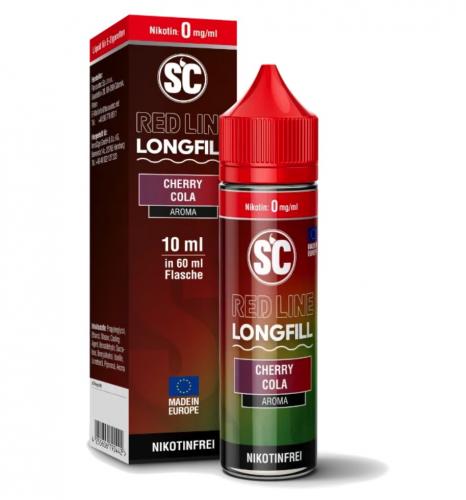 SC RED LINE Cherry Cola Aroma Longfill 10 ml / 60 ml