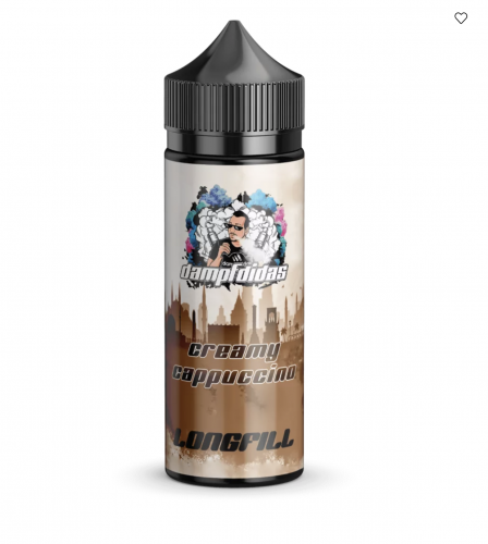 Dampfdidas CREAMY CAPPUCCINO Aroma Longfill 10 ml / 120 ml