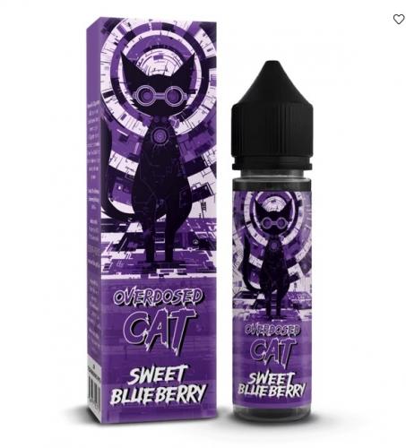 Overdosed Cat Sweet BLUEBERRY Aroma Longfill 10 ml / 60 ml