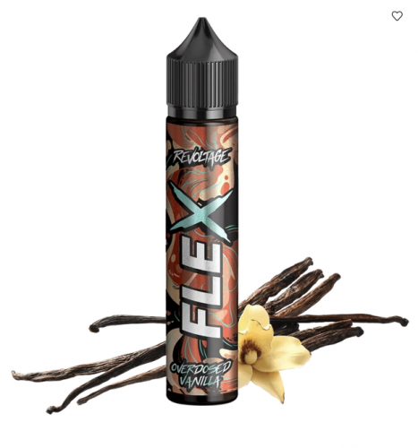 REVOLTAGE FLEX Overdosed Vanilla Aroma Longfill 10 ml / 75 ml