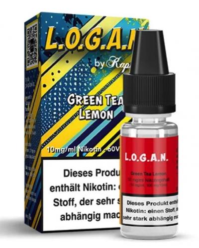 L.O.G.A.N. by Kapkas Flava GREEN TEA LEMON Nikotinsalz Liquid 10 ml / 10 mg