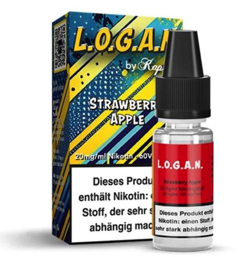 L.O.G.A.N. by Kapkas Flava STRAWBERRY APPLE Nikotinsalz Liquid 10 ml / 20 mg