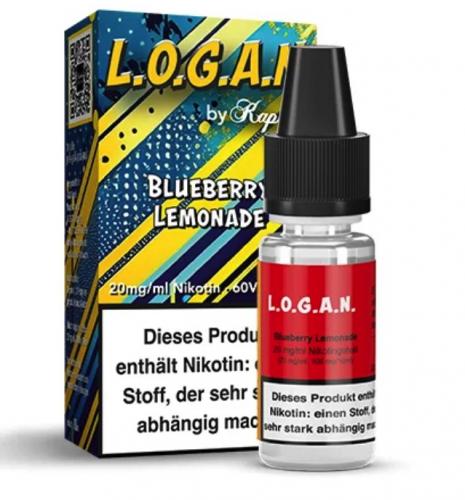 L.O.G.A.N. by Kapkas Flava BLUEBERRY LEMONADE Nikotinsalz Liquid 10 ml / 20 mg