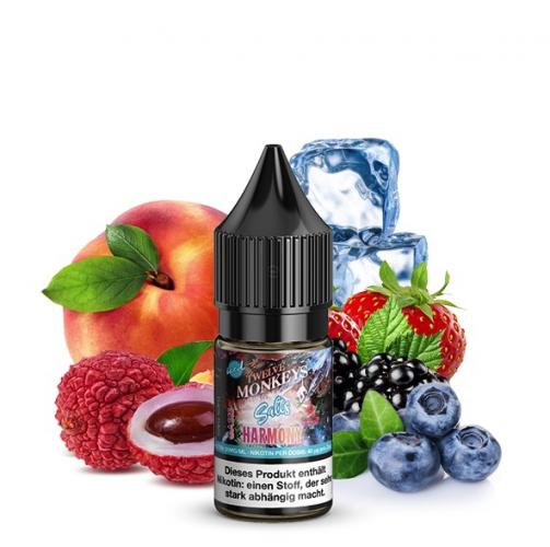 Twelve Monkeys HARMONY ICED Nikotinsalz SALT NIC Liquid 20 mg / 10 ml