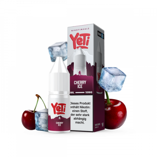 Yeti Summit CHERRY ICE Overdozed Nikotinsalz Liquid 10 ml / 20 mg