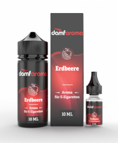 Damfaroma ERDBEERE Aroma 10 ml / 120 ml