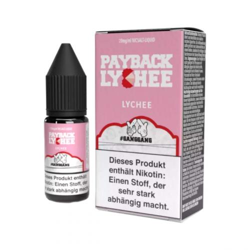 GangGang PAYBACK LYCHEE Nic Salt Nikotinsalz Liquid 20 mg / 10 ml