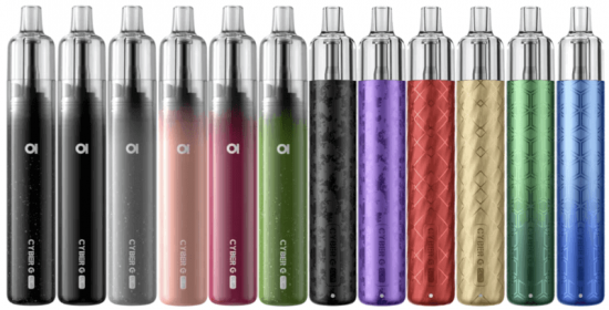 Aspire CYBER G SLIM POD KIT Starterkit 3.0 ml komplett 1.200 mAh ROT