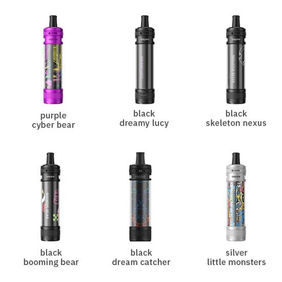 Aspire Magnum Pod Kit Starter Set Vape Starter Kit 6.0mg 3800 mAh black-skeleton-nexus