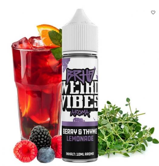 BRHD BAREHEAD Essentials Weird Vibes Berry & Thyme Lemonade Aroma Longfill