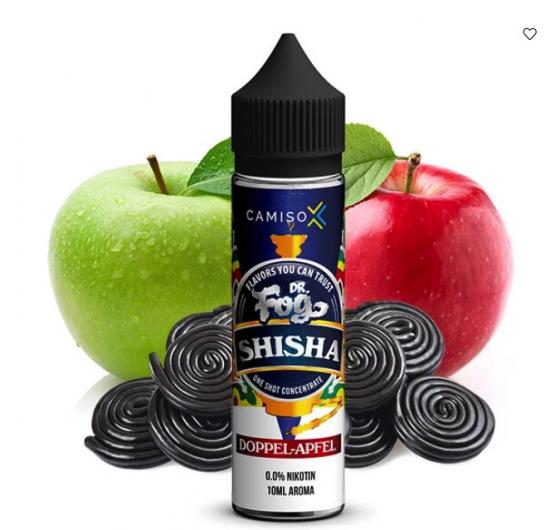 Dr. Fog SHISHA DOPPEL APFEL Aroma Longfill