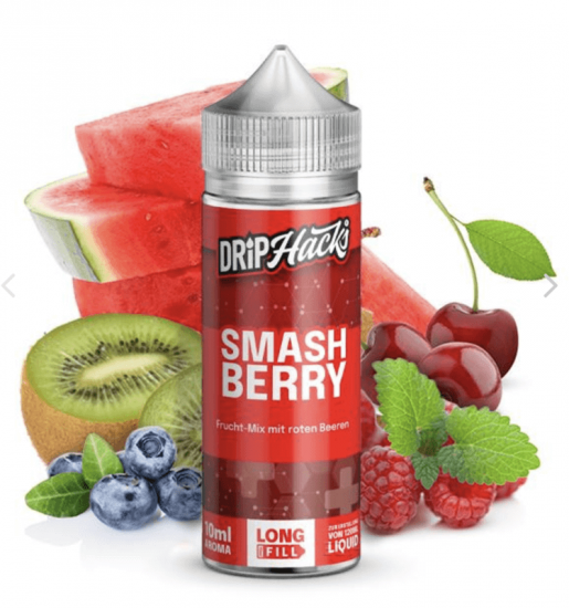 Drip Hacks SMASHBERRY Hack Shot Aroma Longfill 10 ml / 120 ml