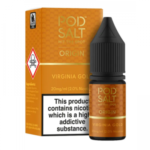 POD SALT ORIGIN VIRGINIA GOLD Nikotinsalz Liquid 11 mg / 10 ml