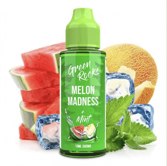 Green Rocks MELON MADNESS by Drip Hacks Aroma Longfill