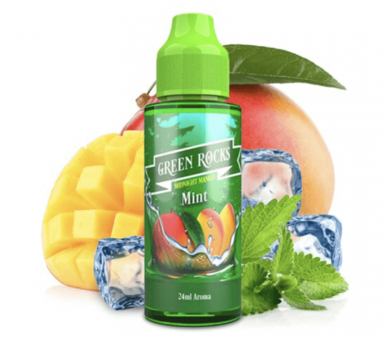Green Rocks MIDNIGHT MANGO by Drip Hacks Aroma Longfill