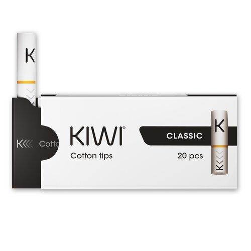 KIWI - Cotton Filter Tips für KIWI PEN / POD System 20 Stück WHITE - Kopie