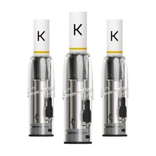 KIWI - Pod inkl. Filter Tip (3 Stück) - Transparent für KIWI PEN / POD System - Kopie