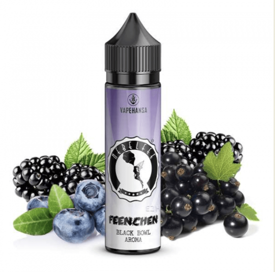 Nebelfee BLACK BOWL FEENCHEN Aroma Longfill