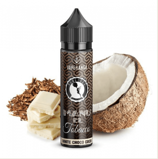 Nebelfee Manu el Tobacco WHITE CHOCO COCO Aroma Longfill