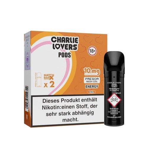 Charlie Lovers ENERGY Prefilled POD (2 Stk.) 2.0 ml / 10 mg