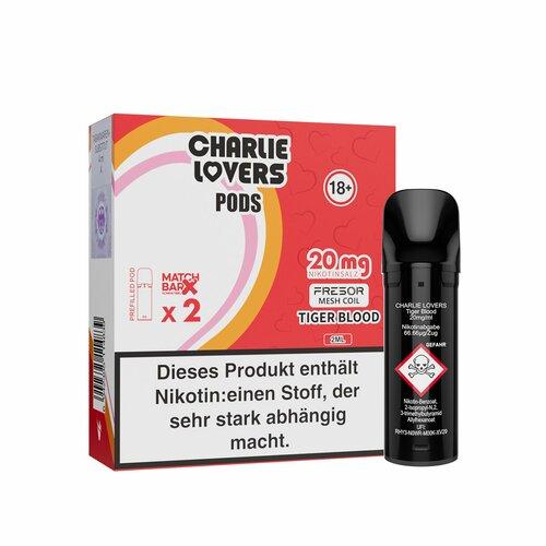 Charlie Lovers TIGER BLOOD Prefilled POD (2 Stk.) 2.0 ml / 20 mg