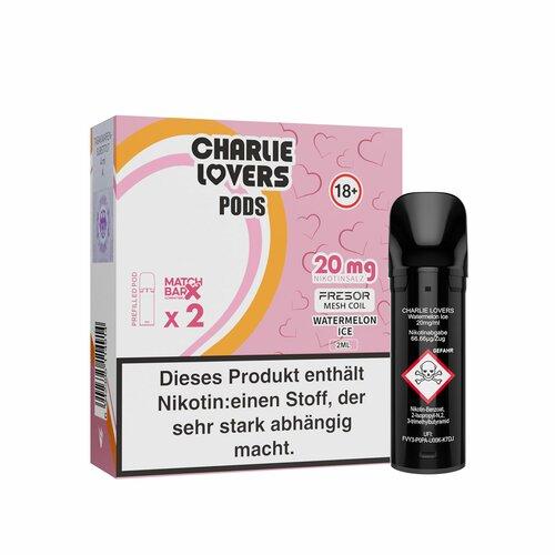 Charlie Lovers WATERMELON ICE Prefilled POD (2 Stk.) 2.0 ml / 20 mg