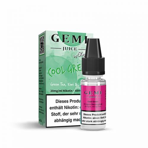 Gemi Juice by Kapka COOL GREEN Nikotinsalz Liquid 10 ml / 20 mg