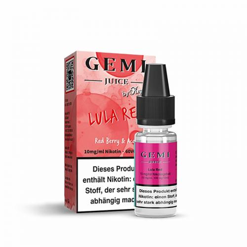 Gemi Juice by Kapka LULA RED Nikotinsalz Liquid 10 ml / 10 mg