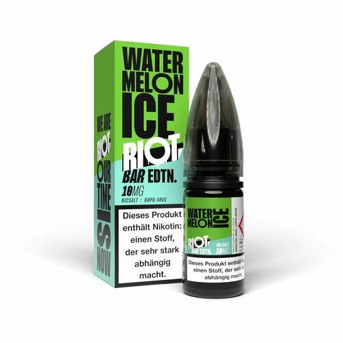 Riot Squad BAR EDTN WATERMELON ICE Nikotinsalz Liquid 10 ml / 10 mg