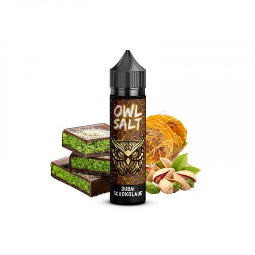 OWL Salt DUBAI SCHOKOLADE Aroma Longfill 10 ml / 60 ml